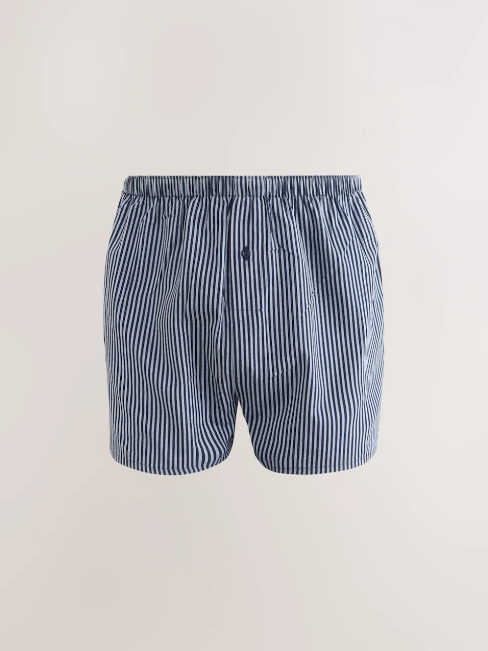 Navy Mixed Pattern 8 pack Woven Pure Boxers