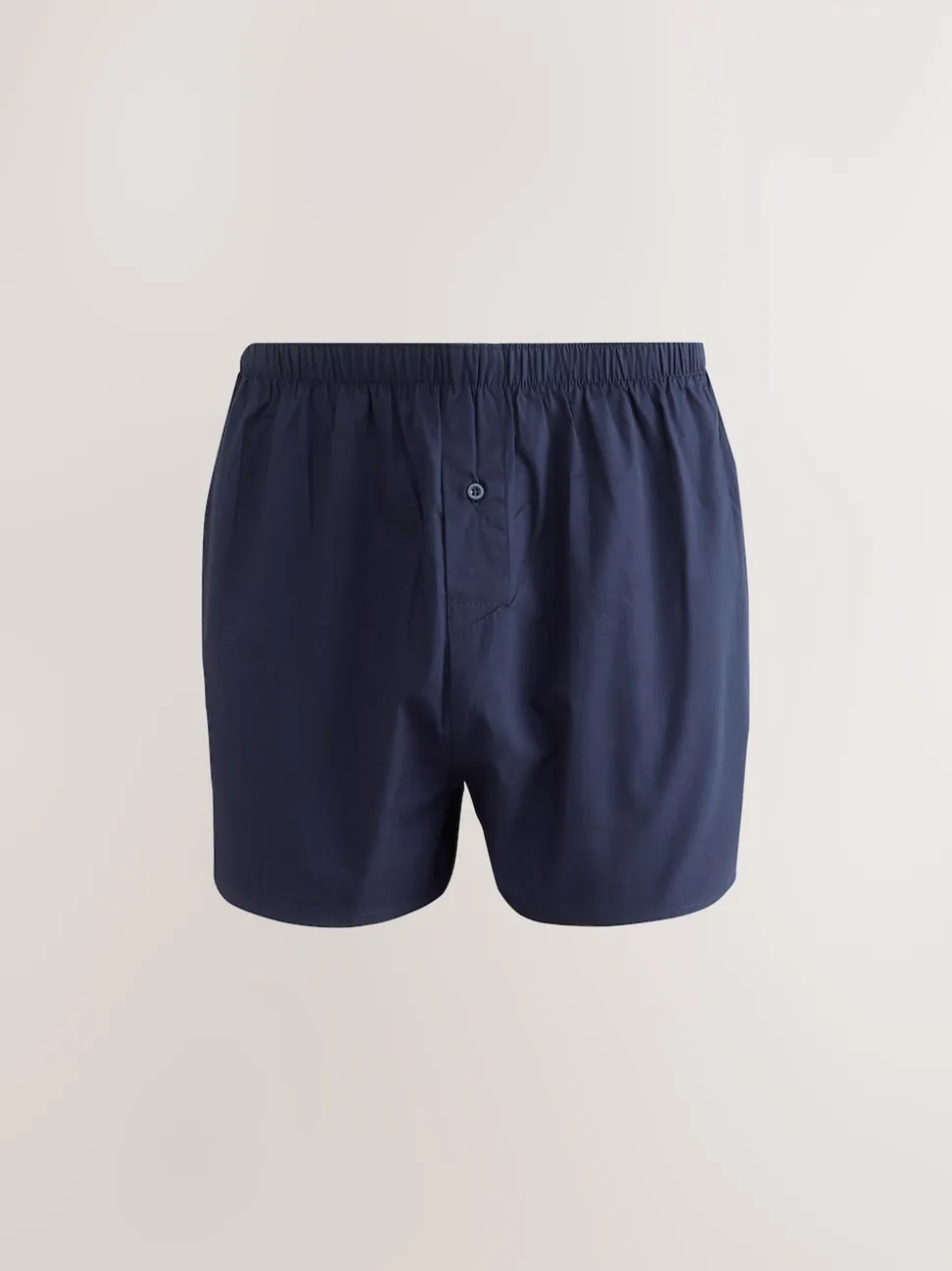 Navy Mixed Pattern 8 pack Woven Pure Boxers