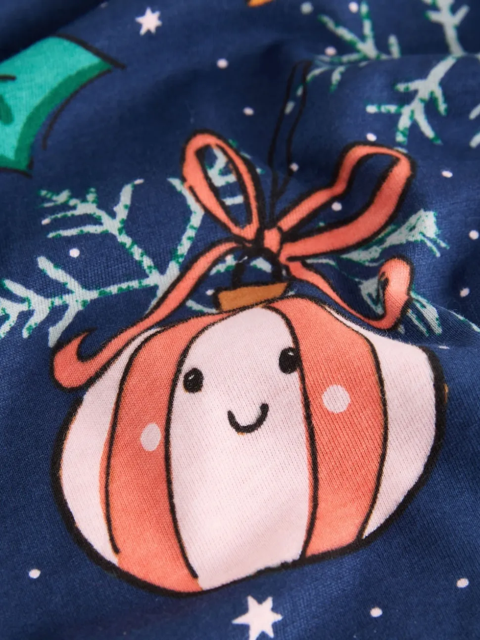 Navy Pudding Matching Family Christmas Pyjamas