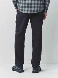 Navy Regular Fit Authentic Cotton Rich Stretch Trousers