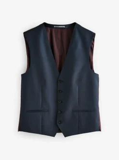 Navy Signature Cerutti !00% Italian Wool Suit Waistcoat