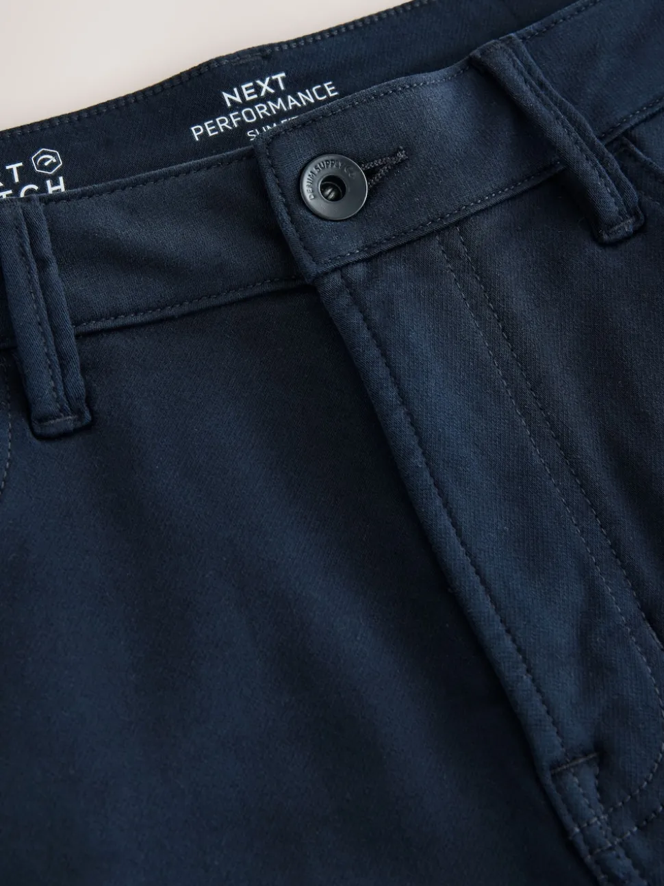 Navy Slim Fit Comfort Stretch Jeans