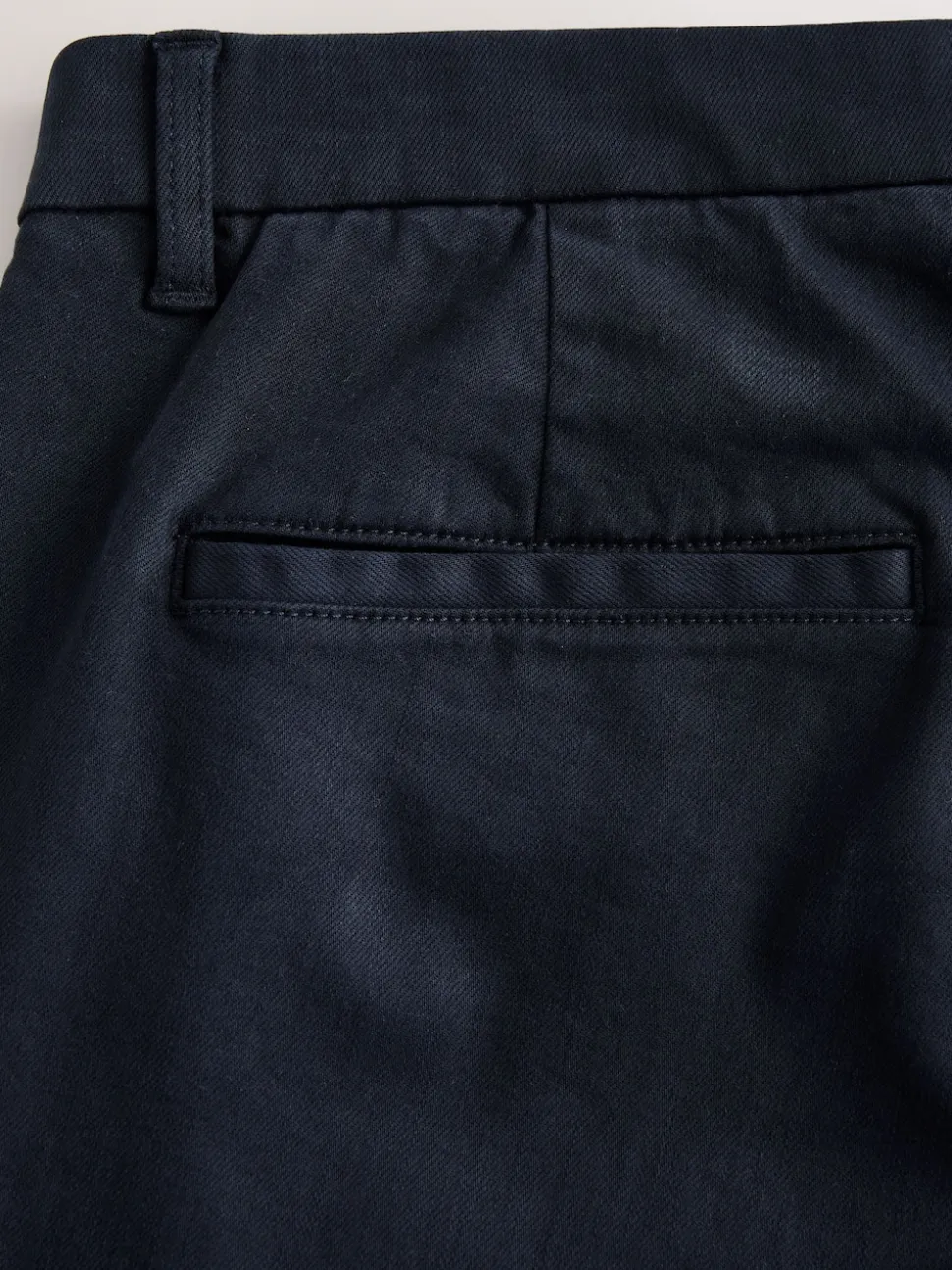Navy Slim Fit Motionflex Chino Trousers