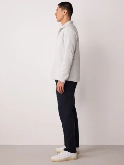 Navy Slim Fit Motionflex Chino Trousers