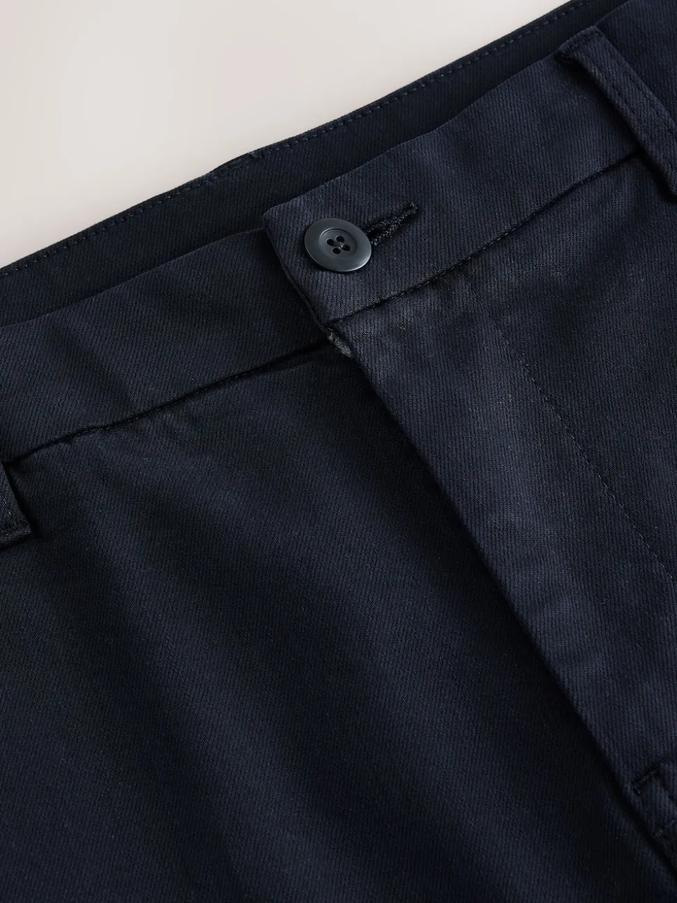 Navy Slim Fit Motionflex Chino Trousers