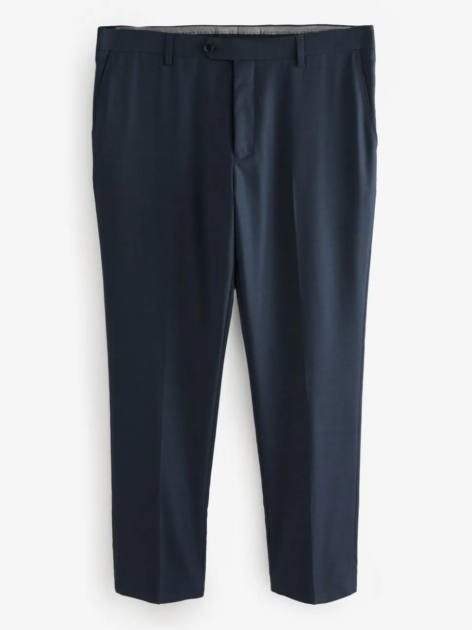 Navy Slim Fit Signature Cerutti 100% Italian Wool Suit Trousers