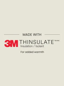 Navy Waterproof 3M Thinsulate™ Hooded Wool Blend Parka