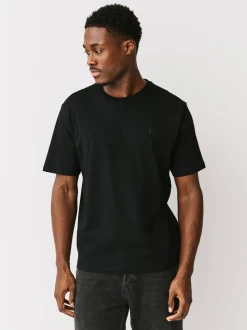 Navy/Black/White/Grey Regular Fit T-Shirts 4 Pack