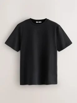 Navy/Black/White/Grey Regular Fit T-Shirts 4 Pack