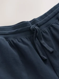 NavyBlue Cuffed Loopback Soft Touch Cuffed Joggers