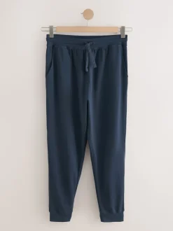 NavyBlue Cuffed Loopback Soft Touch Cuffed Joggers