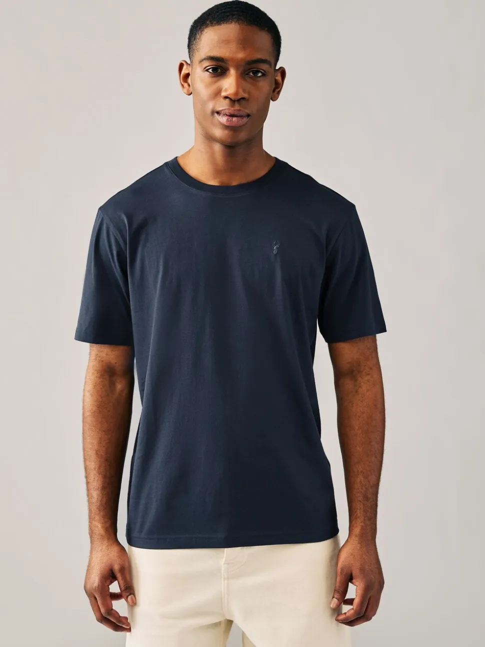 Navy/Blue/Pink/Green Regular Fit T-Shirts 4 Pack