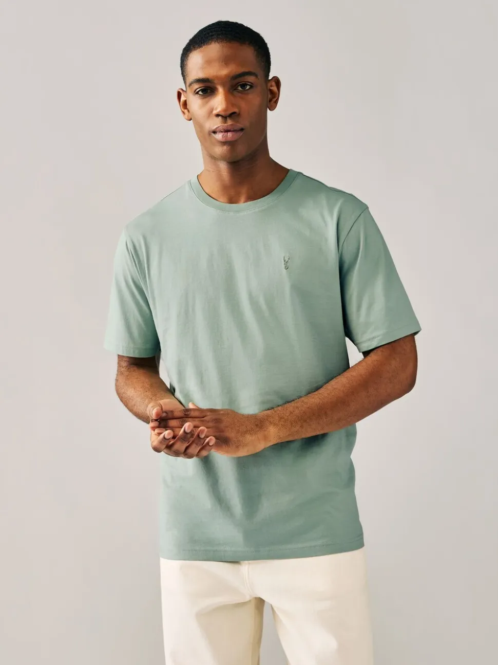 Navy/Blue/Pink/Green Regular Fit T-Shirts 4 Pack