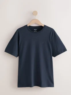 Navy/Blue/Pink/Green Regular Fit T-Shirts 4 Pack