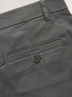 Navy/Charcoal Loose Fit Stretch Chino Shorts 2 Pack