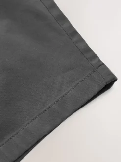 Navy/Charcoal Slim Fit Stretch Chino Shorts 2 Pack