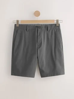 Navy/Charcoal Slim Fit Stretch Chino Shorts 2 Pack