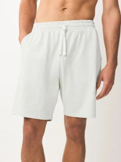 Navy/Green/Ice Grey Loopback Soft Touch Shorts 3 Pack