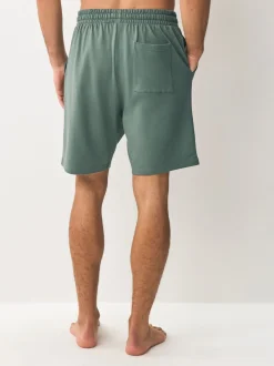 Navy/Green/Ice Grey Loopback Soft Touch Shorts 3 Pack