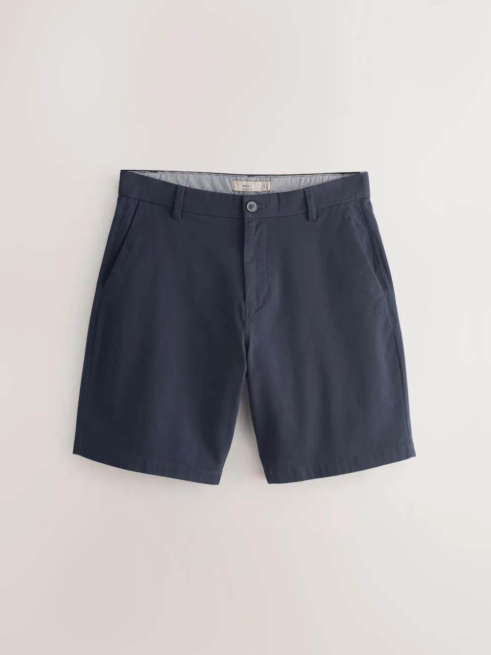 Navy/Stone Loose Fit Stretch Chino Shorts 2 Pack