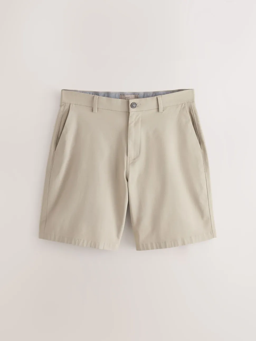 Navy/Stone Loose Fit Stretch Chino Shorts 2 Pack