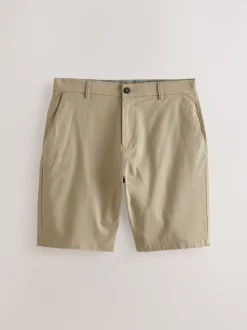 Navy/Stone Straight Fit Stretch Chino Shorts 2 Pack