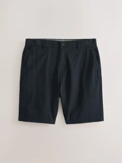 Navy/Stone Straight Fit Stretch Chino Shorts 2 Pack