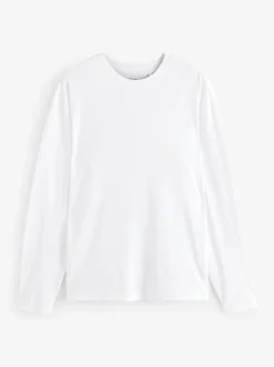 Navy/White/Black/Stone Long Sleeve T-Shirts 4 Pack