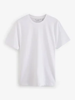 Navy/White/Stone Regular Fit Heavyweight T-Shirts 3 Pack