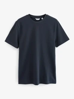 Navy/White/Stone Regular Fit Heavyweight T-Shirts 3 Pack