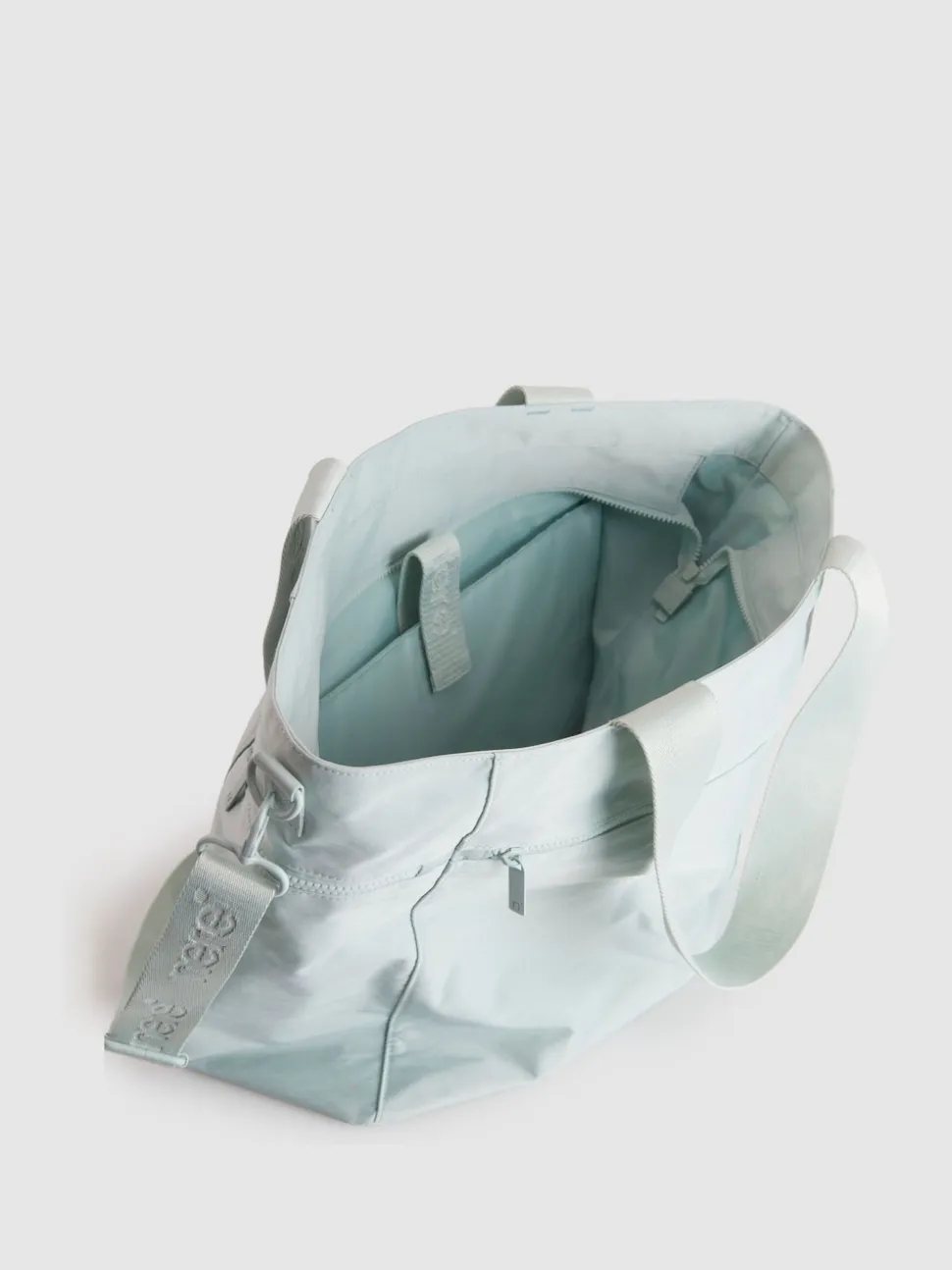 Nere Green Bondi Nylon Large Tote Bag