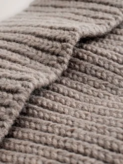 Neutral Brown Beanie Hat