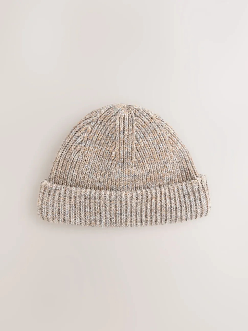 Neutral Brown Beanie Hat