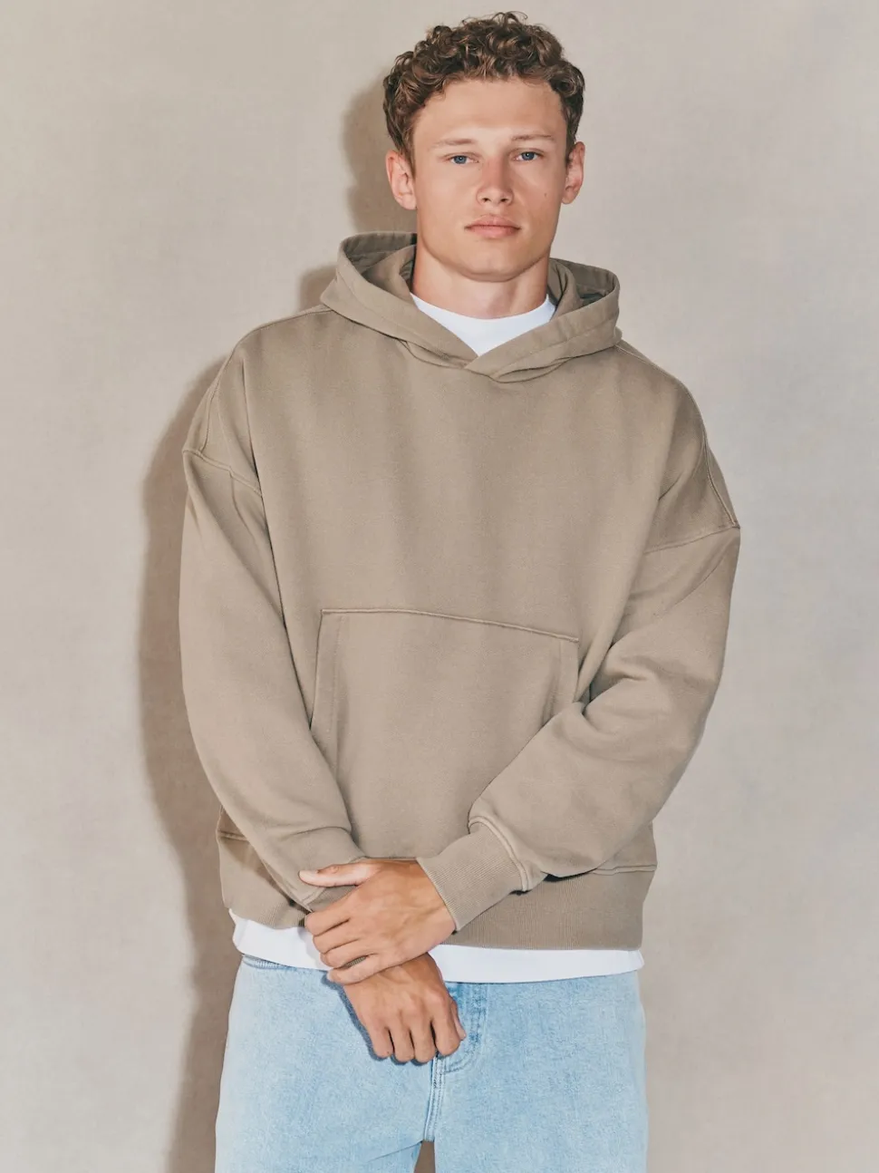 Neutral EDIT Boxy Fit Heavyweight Hoodie