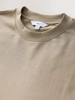 Neutral Lightweight Crew Neck Sweatshirt