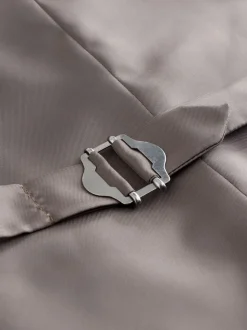 Neutral Merino Wool Blend Suit Waistcoat