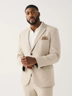 Neutral Muscle Fit Motionflex Stretch Suit Jacket