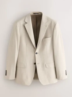 Neutral Muscle Fit Motionflex Stretch Suit Jacket
