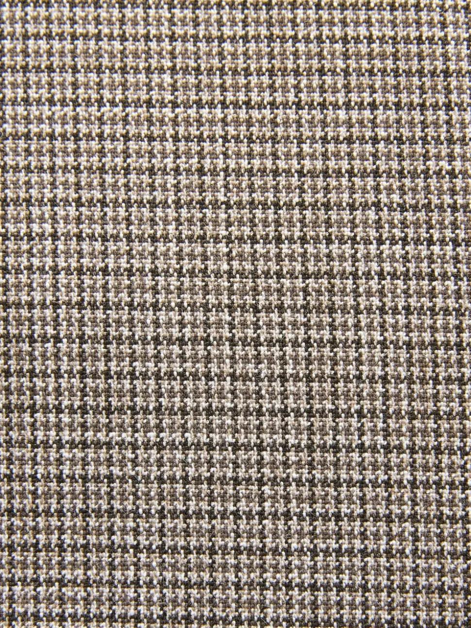 Neutral Regular Fit Contrast Fabric Detail Suit Trousers