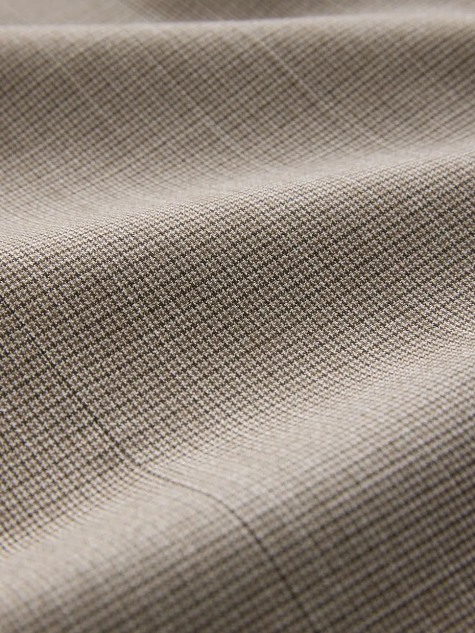 Neutral Regular Fit Contrast Fabric Detail Suit Jacket