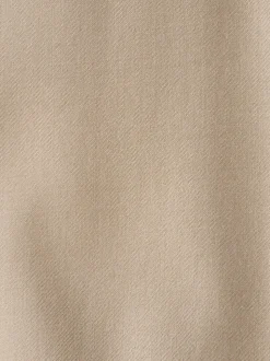 Neutral Regular Fit Signature 100% Wool Trousers With Motion Flex Waistband