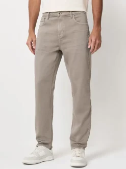 Neutral Regular Tapered Fit Comfort Stretch Jeans