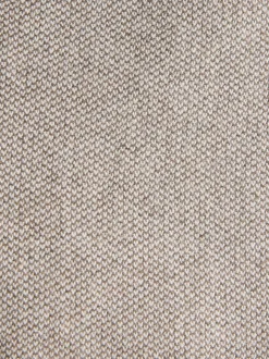 Neutral Slim Fit Nova Fides Italian Wool Blend Trimmed Textured Suit Jacket