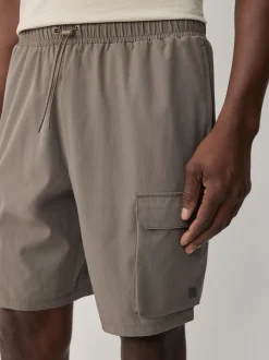 Neutral Stone Active Cargo Gym Training Shorts