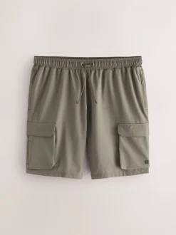 Neutral Stone Active Cargo Gym Training Shorts