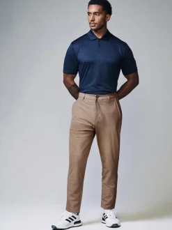 Neutral Stone Active Golf Chino Trousers