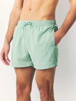 Neutral/Green/Pink/Light Blue Essential Swim Shorts 4 Pack