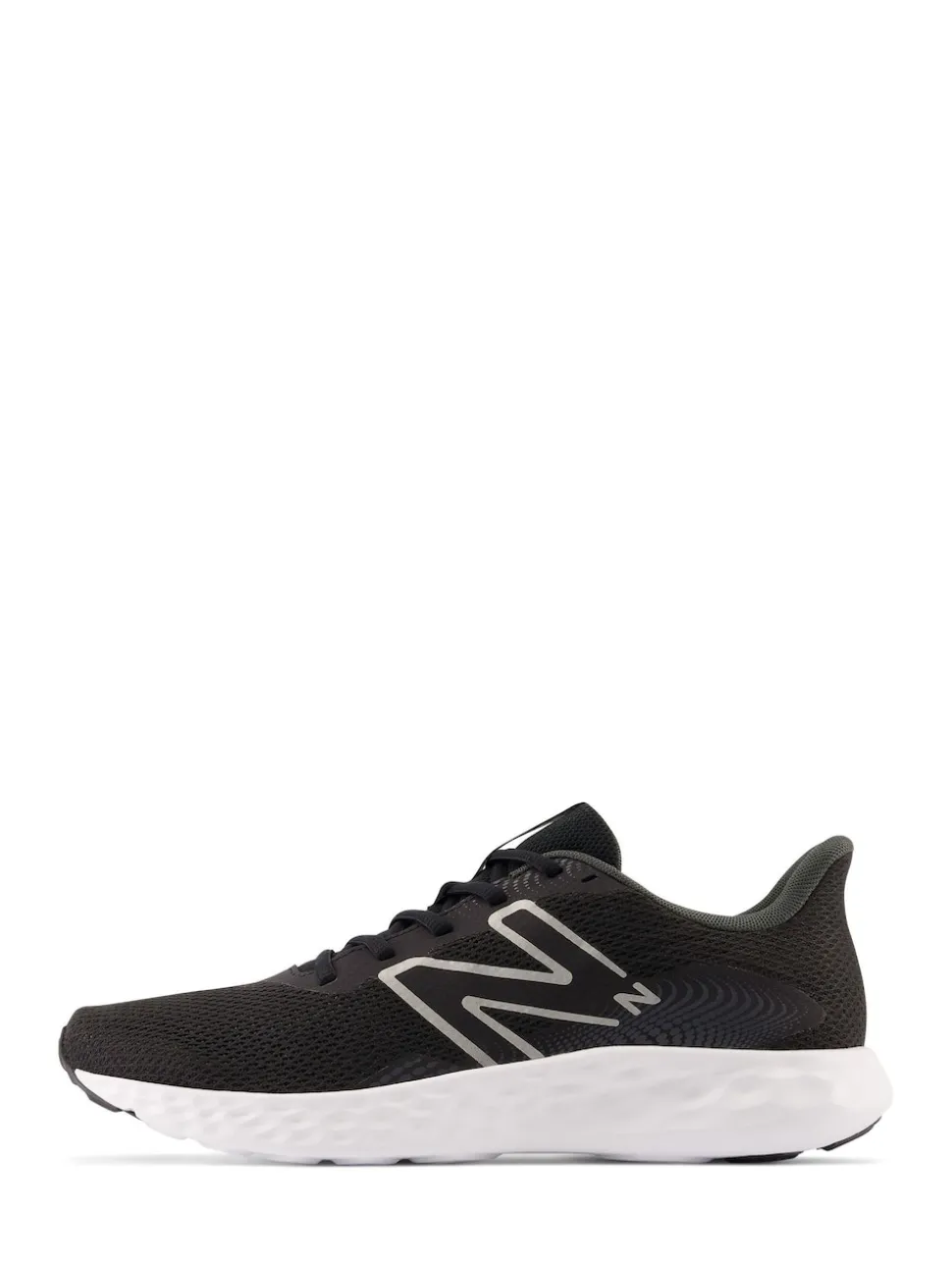 New Balance Black Chrome Mens 411 Trainers