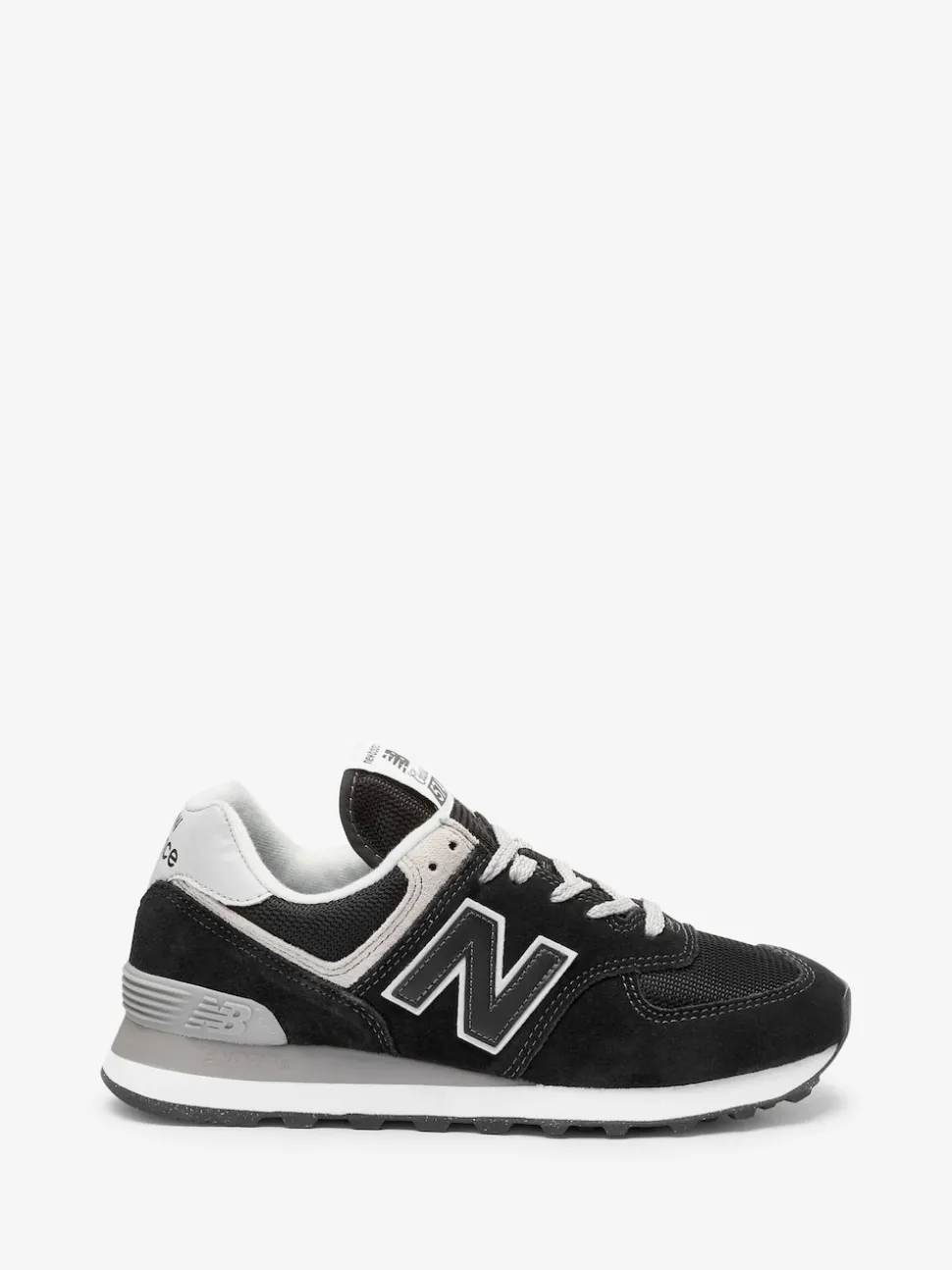 New Balance Black Chrome Mens 574 Trainers