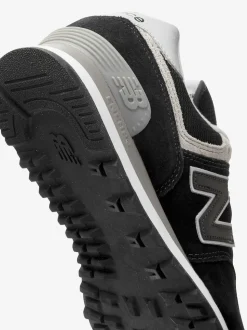 New Balance Black Chrome Mens 574 Trainers
